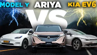 Nissan Ariya INSANE ATTACK On A Direct Competitors KIA EV6/Tesla Model Y