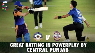 Great Batting In Powerplay By Central Punjab | SP vs Central Punjab | Match 18 | National T20 | MH1T
