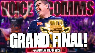 PGL MAJOR FINAL VOICE COMMS! FaZe v NaVi ANTWERP GRAND FINAL HIGHLIGHTS!