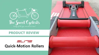 Elite Quick-Motion Roller Bicycle Trainer Review + Setup - feat. Floating Frame + Parabolic Rollers