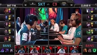 SK Telecom T1 K vs Cloud 9 | All-Star 2014 Challenge Group Stage Day 1 | SKT vs C9