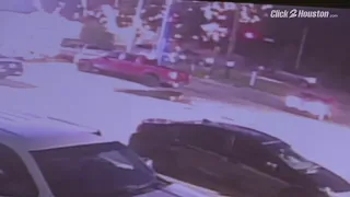 Surveillance video of road rage shooting that ignited fireworks in truck