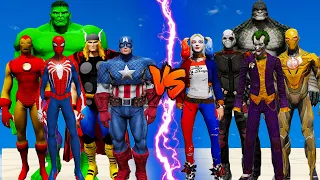 Marvel Avengers Vs DC Suicide Squad | Multiverse Epic Superheroes GTA Battle