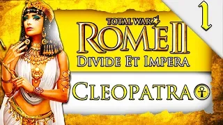 NEW* CLEOPATRA CAMPAIGN! Total War Rome 2: DEI: Cleopatra Egypt Campaign Gameplay #1