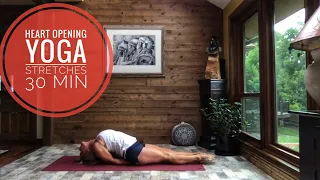 Heart Opening Yoga Stretches || 30 Min