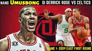 Nang Mamulaklak si Derrick Rose vs Celtics | Game 1 2009 East First Round