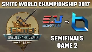 SMITE World Championship 2018: Semifinals - eUnited vs. Obey Alliance (Game 2)