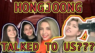 ATEEZ IN CHICAGO VLOG | HONGJOONG TALKED TO US?!?!?!