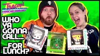 Ghostbusters Funedibles Vinyl Figures! Pizza Venkman, Stay Puft & Slimer Gelatin Unboxing