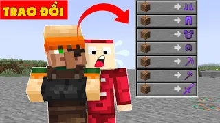 Minecraft Nhưng Dân Làng Là Triệu Phú