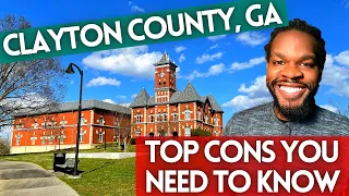 Top CONS of Living in Clayton County GA