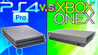 COMPARANDO PS4 PRO e XBOX ONE X(SEM FRESCURA, Jogos, Gráficos, Specs, VS, MELHORES MODELOS de TODOS)