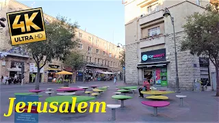 A short walk after work in downtown Jerusalem