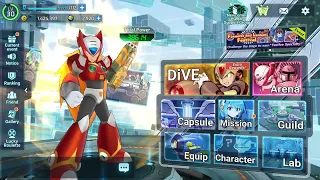 Megaman X Dive Online, Lo Que Pude Grabar Antes De Que Cerraran Parte 1
