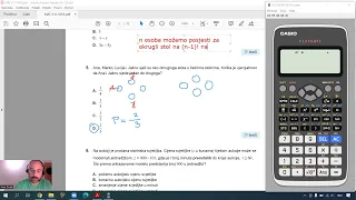 Probna matura 2021/22 - mat A 1.dio (zadaci višestrukog izbora)