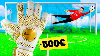 ⚽️ ENTRENÉ 24 HORAS con los GUANTES más CAROS del MUNDO! 🤑