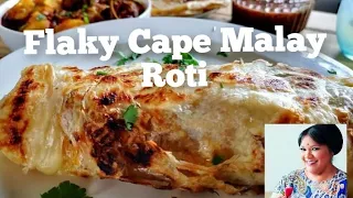 Flaky Roti Recipe using 2 cups of flour /Cape Malay Cooking /Cape Town.