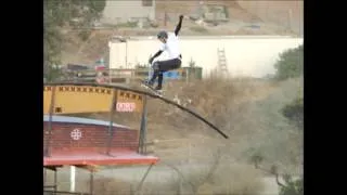 BOB BURNQUIST (Treflip 50-50) on THE MEGA RAMP!!!