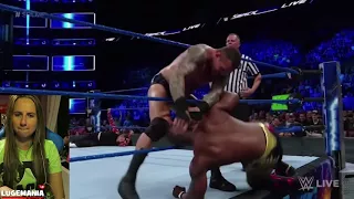 WWE Smackdown 5/1/18 Orton Hardy vs Benjamin Miz