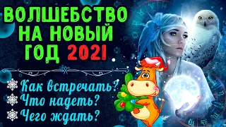 ВОЛШЕБСТВО НА НОВЫЙ ГОД 2021 ДЛЯ ЗНАКОВ ЗОДИАКА! Как встречать, В чем встречать, Кому чего ждать?