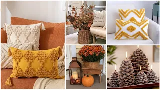 ✨أفكار✨ لديكورات الخريف#Fall 🍁 لمسة دفىء و رقي لبيتك 🍂 #diyfalldecor #fall #decor #deco #falldecor