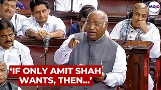 Mallikarjun Kharge Mimics PM Modi In Rajya Sabha: 'Notebandi Toh Ek Saal Me Kar Diya....'