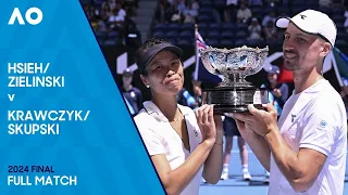 Zielinski/Hsieh v Skupski/Krawczyk Full Match | Australian Open 2024 Final