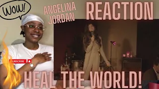 Angelina Jordan - Heal The World Cover REACTION! 🔥❤️