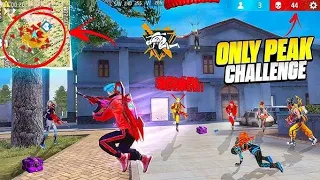 Only / 😎 #peak challenge/ 💪 #Br // Rank only headshot 💯💯 video #free fire #max 😈 #kishangaming #ff