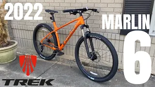 2022 Trek Marlin 6 Mountain Bike - First Look and Feature Overview