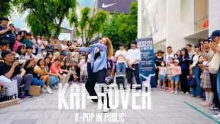 K-POP IN PUBLIC | ONE TAKE, Dance Busking KAI (카이) - 'ROVER ' (러버) 외국인 댄서 Rina Chon/ 갓동민댄스버스킹