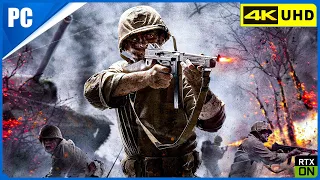 Call of Duty World at War : Semper Fi - Walkthrough Part 1 ( 4K 60FPS UHD ) PC
