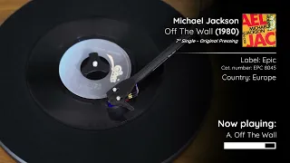 Michael Jackson - Off The Wall / Working Day And Night (1980, 7" Single) | Full Vinyl Rip