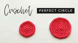 Get Perfect Round Edges on Flat Circle Crochet | NO FLAT SIDES!