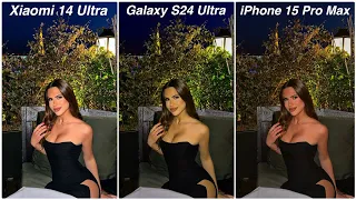 Xiaomi 14 Ultra vs iPhone 15 Pro Max vs Samsung S24 Ultra Camera Test Comparison