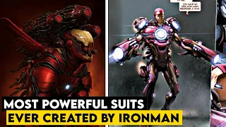 MOST POWERFUL IRON MAN SUITS!! #ironman #marvel