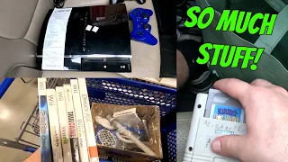 I had my BEST Day of Video Game Hunting at Goodwill EVER!