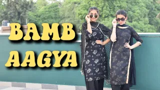 Bamb Aagya 🔥 Jasmine Sandlas/ Gur Sidhu/ Latest punjabi song/ The Dance Fantasy