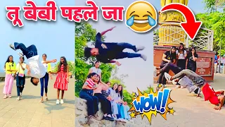 Best flip in public😍//crazy flip reaction❤️//amazing flip in public🤩//public reaction😱