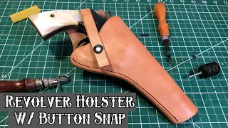 How to make a Leather Revolver Holster - CTG 32 Long