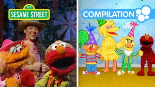 Elmo's Party! Celebrate with Elmo & Friends | Sesame Street Compilation