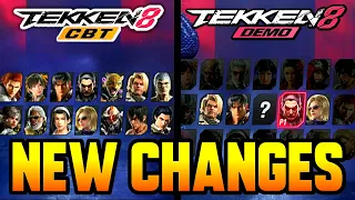 Tekken 8 - CBT vs DEMO + New Features