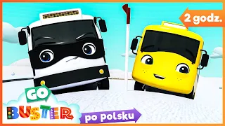 Bitwa na śnieżki | Autobus Buster | Bajki dla dzieci | Go Buster po polsku