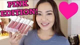 MAYBELLINE SUPERSTAY MATTE INK PINK EDITION!! SUMMER-PROOF TALAGA! PLUS GIVEAWAY