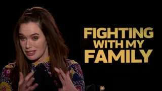 Fighting with my Family- George interviews the STARS!