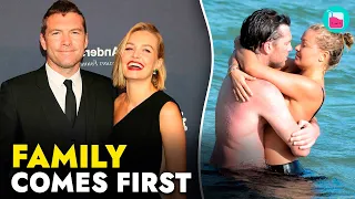 Sam Worthington and Lara Bingle: boy's club in their house | Rumour Juice