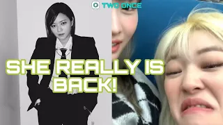 jeongyeon moments that made me think she really is back!