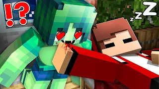 Why Zombie Girl bite JJ in Minecraft? - Maizen