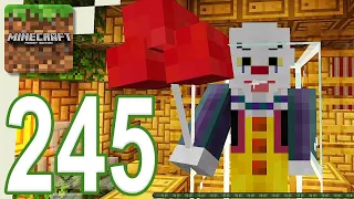 Minecraft: PE - Gameplay Walkthrough Part 245 - IT: PENNYWISE Horror Map (iOS, Android)