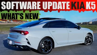 Kia K5 Map & Software Update Available For All Kia Vehicles